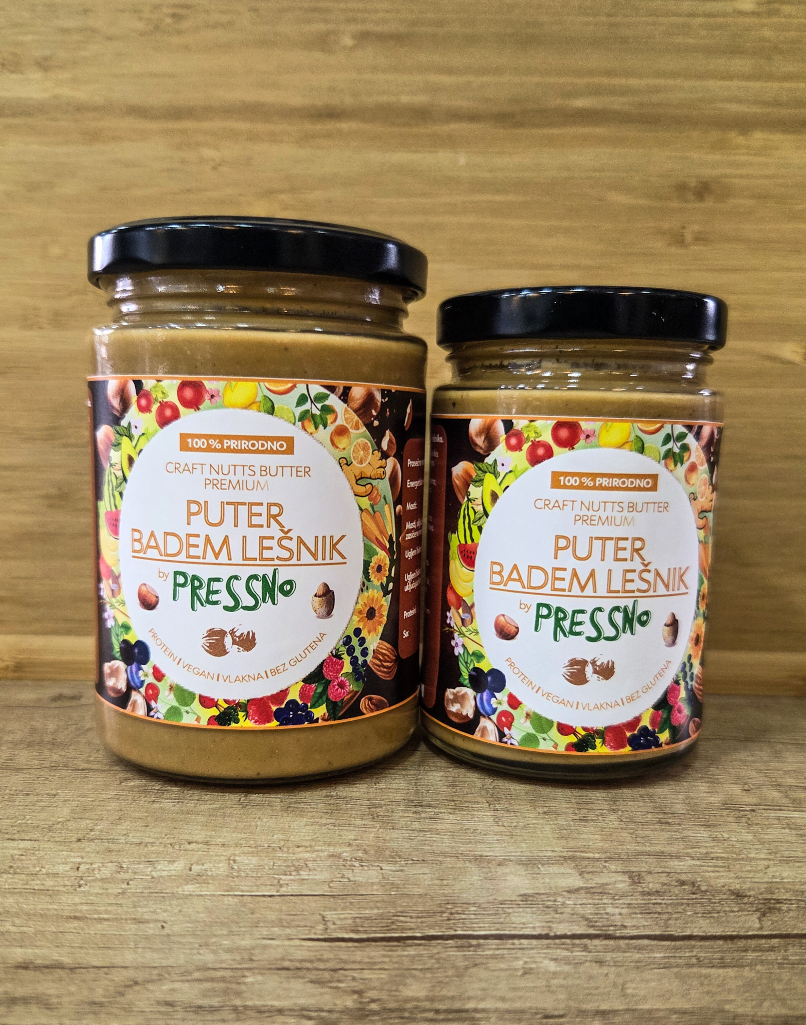 Puter badem, lešnik